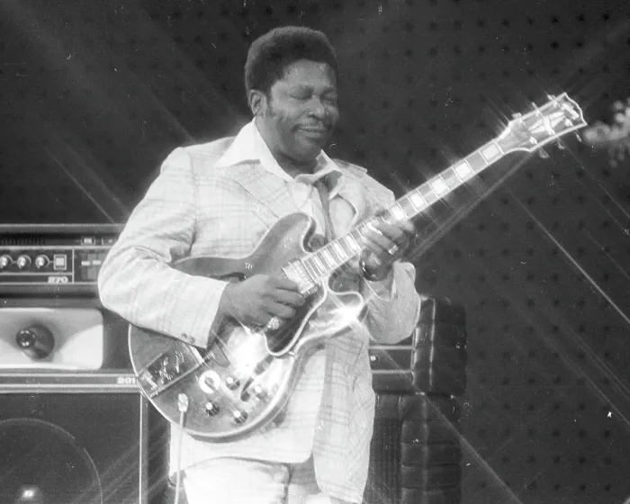 Framed Print : BB King Performing On The Midnight Special Framed Print : BB King Performing On The Midnight Special