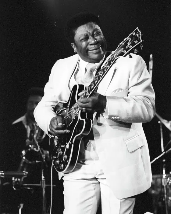 Framed Print : BB King Performing On The Midnight Special Framed Print : BB King Performing On The Midnight Special