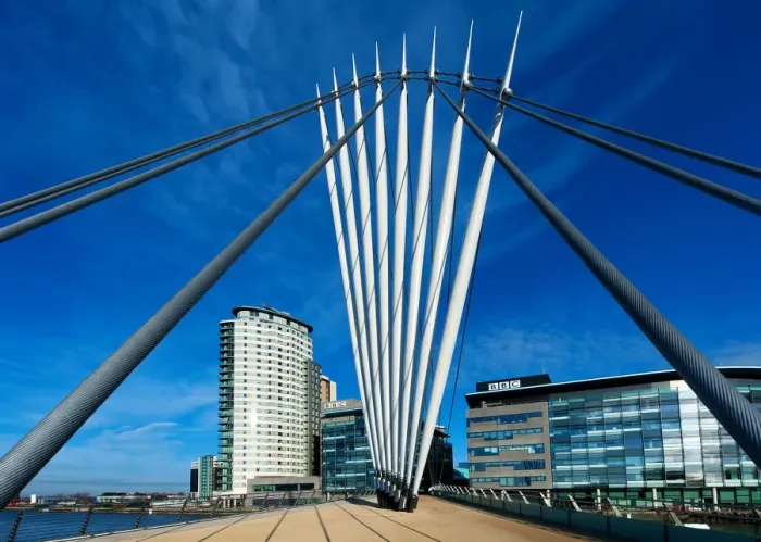 Framed Print : BBC Salford Quays Framed Print : BBC Salford Quays