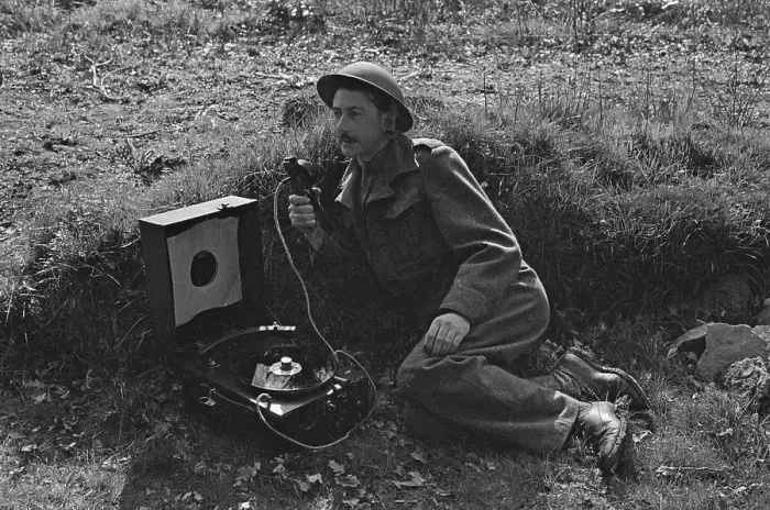 Framed Print : BBC War Correspondent Framed Print : BBC War Correspondent
