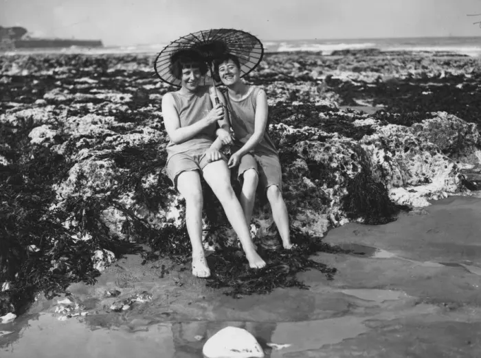 Framed Print : Beach Belles Framed Print : Beach Belles