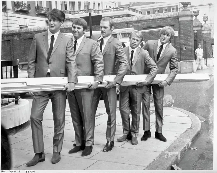 Framed Print : Beach Boys In England Framed Print : Beach Boys In England