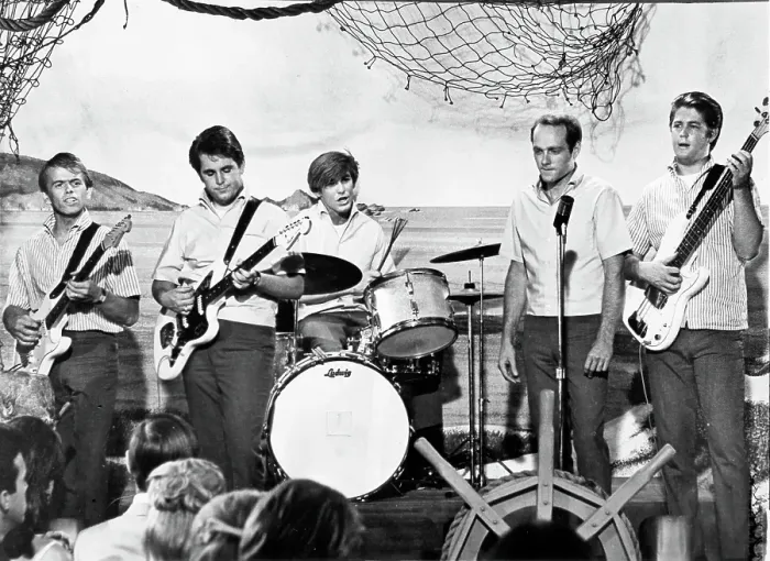 Framed Print : Beach Boys In The Girls On The Beach Framed Print : Beach Boys In The Girls On The Beach
