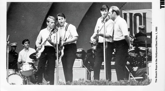Framed Print : Beach Boys At The Hollywood Bowl Framed Print : Beach Boys At The Hollywood Bowl