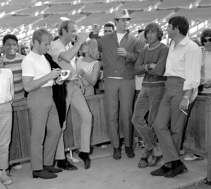 Framed Print : Beach Boys At The Hollywood Bowl Framed Print : Beach Boys At The Hollywood Bowl