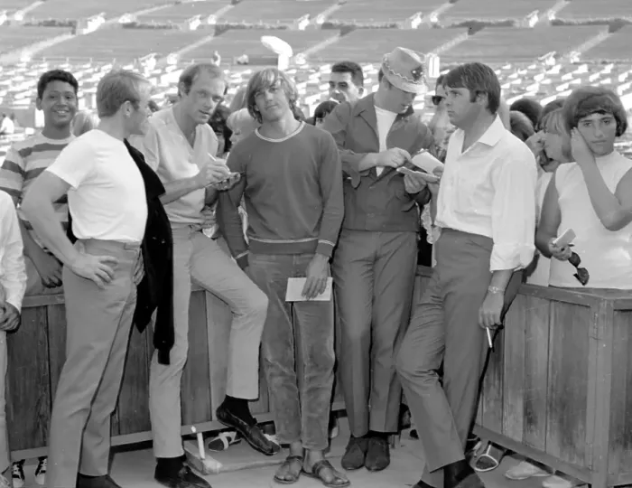 Framed Print : Beach Boys At The Hollywood Bowl Framed Print : Beach Boys At The Hollywood Bowl