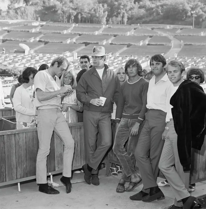 Framed Print : Beach Boys At The Hollywood Bowl Framed Print : Beach Boys At The Hollywood Bowl
