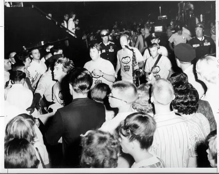 Framed Print : Beach Boys Leave The Stage Framed Print : Beach Boys Leave The Stage