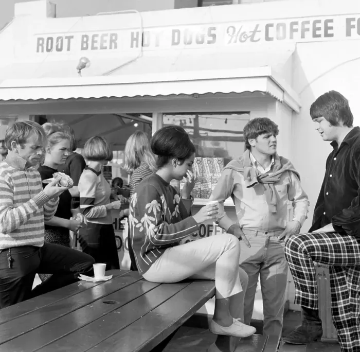 Framed Print : Beach Boys At Pacific Ocean Park