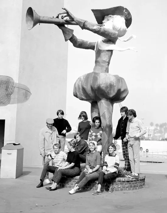 Framed Print : Beach Boys At Pacific Ocean Park