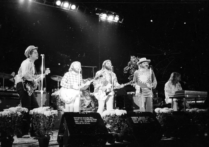 Framed Print : Beach Boys Performing Framed Print : Beach Boys Performing