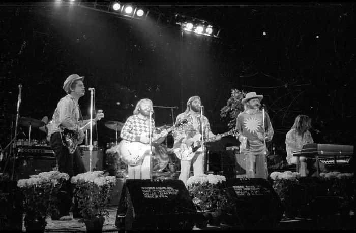 Framed Print : Beach Boys Performing Framed Print : Beach Boys Performing