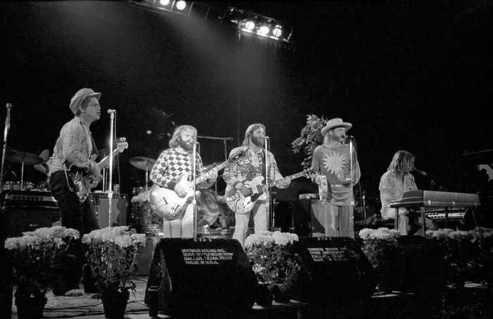 Framed Print : Beach Boys Performing Framed Print : Beach Boys Performing