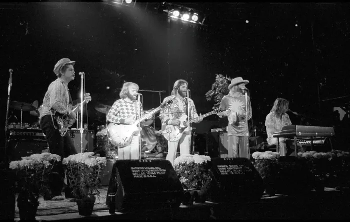 Framed Print : Beach Boys Performing Framed Print : Beach Boys Performing