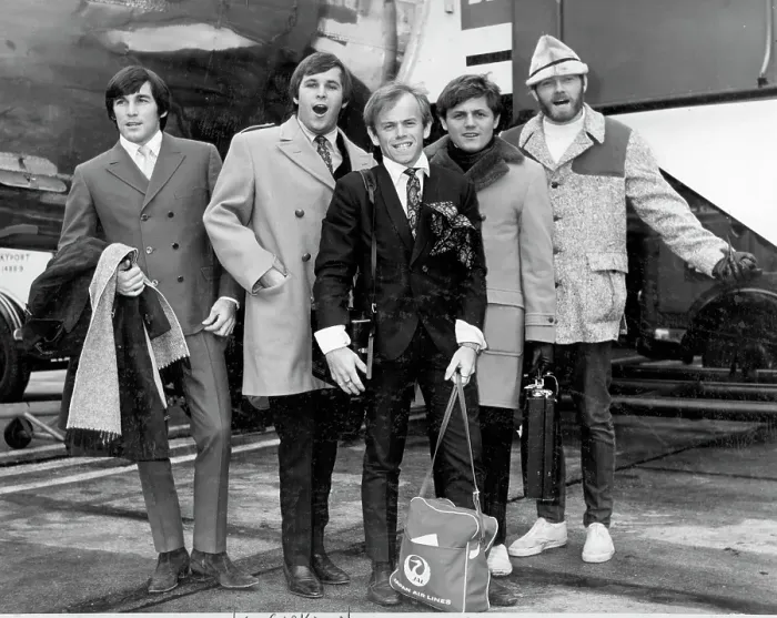 Framed Print : Beach Boys Portrait In Europe Framed Print : Beach Boys Portrait In Europe