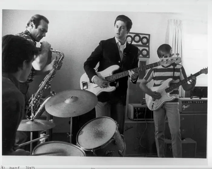 Framed Print : Beach Boys Rehearse At Home Framed Print : Beach Boys Rehearse At Home