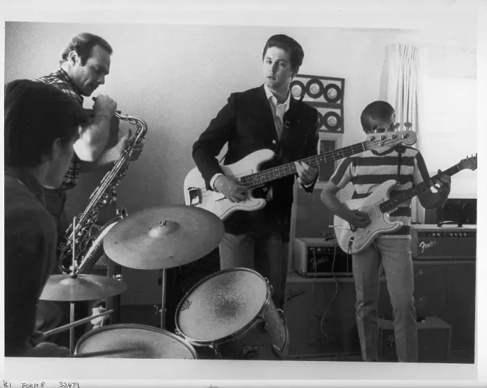 Framed Print : Beach Boys Rehearse At Home Framed Print : Beach Boys Rehearse At Home