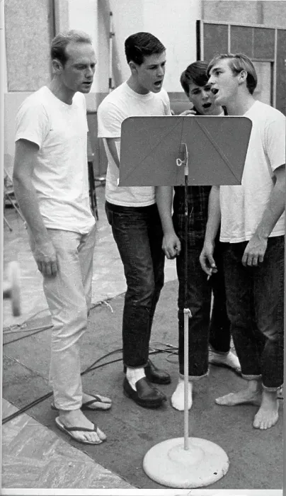 Framed Print : Beach Boys Singing Framed Print : Beach Boys Singing