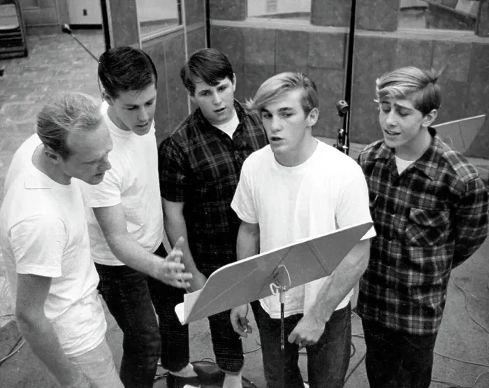 Framed Print : Beach Boys Singing