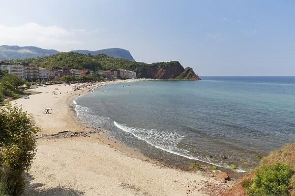 Beach in Cakraz, Black Sea, Bartin Province, Black Sea Region, Turkey