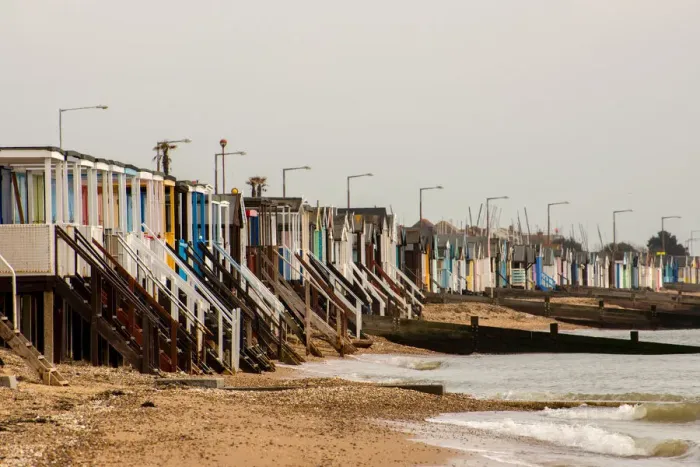 Framed Print : Beach huts Framed Print : Beach huts