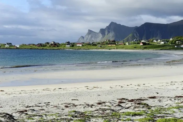 Framed Print : On the beach, Lofoten, Northern Norway, Norway, Scandinavia, Europe Framed Print : On the beach, Lofoten, Northern Norway, Norway, Scandinavia, Europe