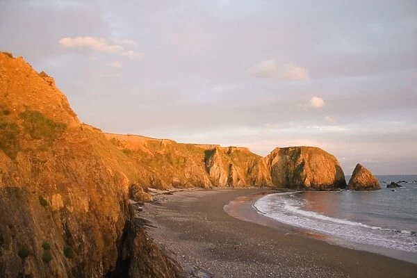 Beach near Annestown, The Copper Coast, Co Waterford, Ireland
