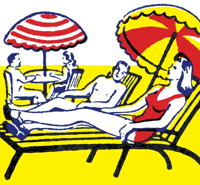 Framed Print : Beach scene Framed Print : Beach scene