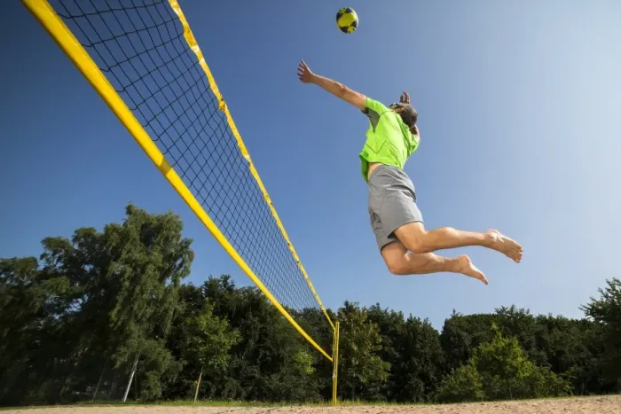 Framed Print : Beach volleyball player, 44 years, Schorndorf, Baden-Wurttemberg, Germany Framed Print : Beach volleyball player, 44 years, Schorndorf, Baden-Wurttemberg, Germany