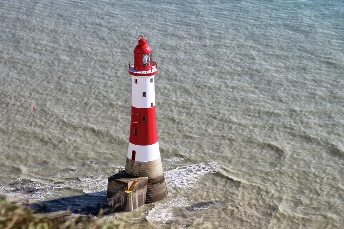 Framed Print : Beachy Head lighthouse Framed Print : Beachy Head lighthouse