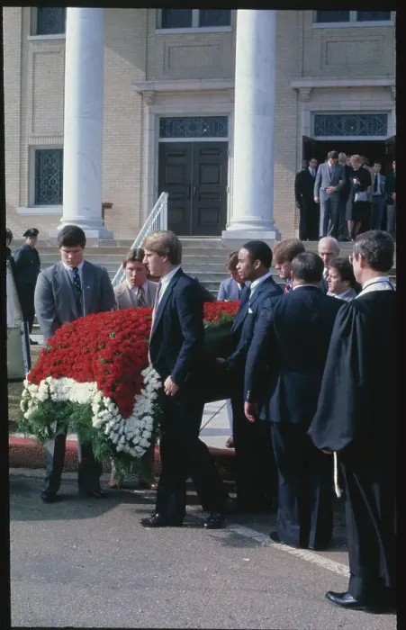 Framed Print : Bearers with Flower-Covered Coffin Framed Print : Bearers with Flower-Covered Coffin