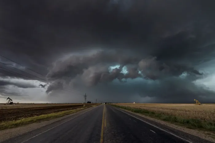 Framed Print : The Bears Cage, Tornado cloud over Texas Framed Print : The Bears Cage, Tornado cloud over Texas