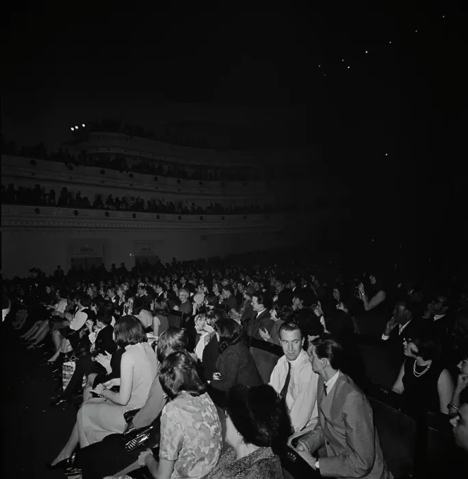 Framed Print : Beatles At Carnegie Hall Framed Print : Beatles At Carnegie Hall