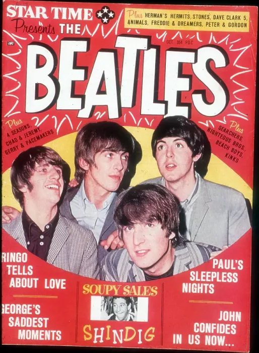 Framed Print : Beatles On The Cover Of A Fanzine Framed Print : Beatles On The Cover Of A Fanzine