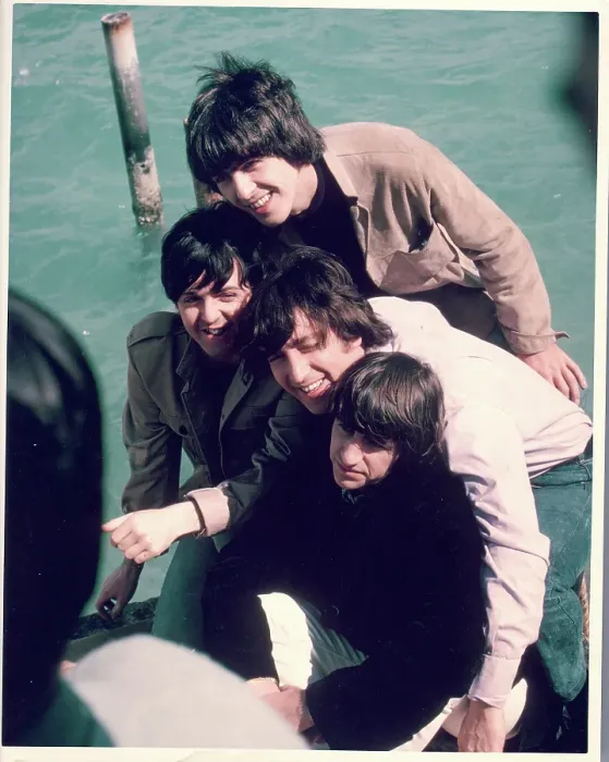 Framed Print : Beatles Filming The Movie Help! Framed Print : Beatles Filming The Movie Help!