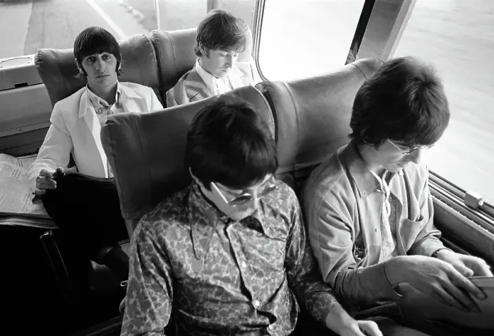 Framed Print : The Beatles Heading To The Warwick Hotel Framed Print : The Beatles Heading To The Warwick Hotel