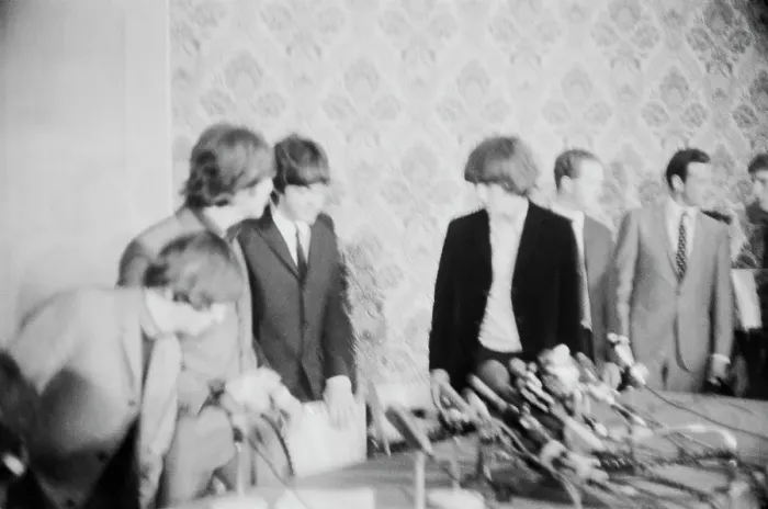 Framed Print : Beatles In New York Framed Print : Beatles In New York