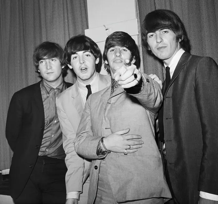 Framed Print : The Beatles at the Paramount Theater Framed Print : The Beatles at the Paramount Theater