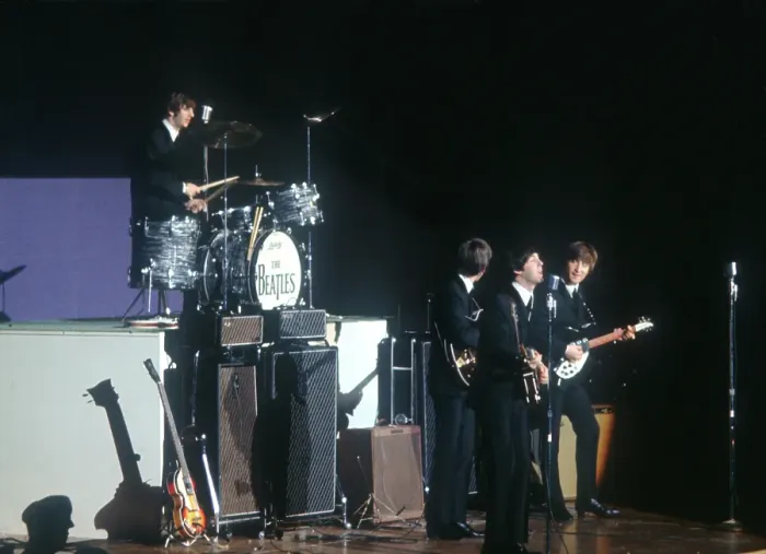 Framed Print : Beatles Performing In Las Vegas Framed Print : Beatles Performing In Las Vegas