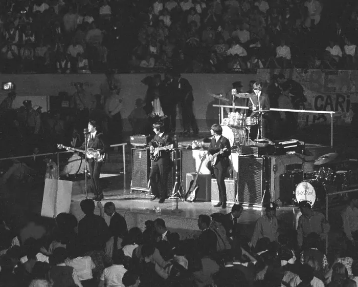 Framed Print : Beatles Performing In Las Vegas Framed Print : Beatles Performing In Las Vegas
