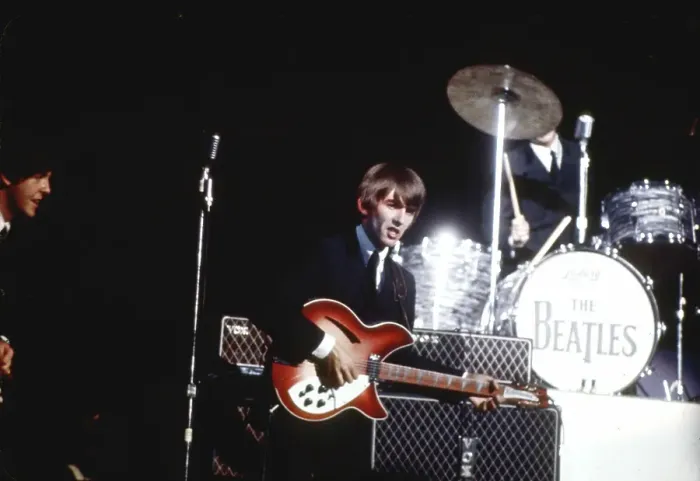 Framed Print : Beatles Performing In Vegas Framed Print : Beatles Performing In Vegas
