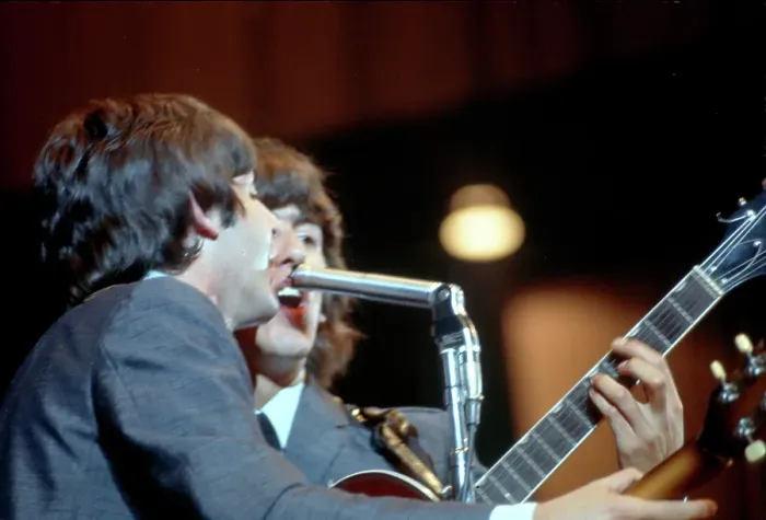 Framed Print : Beatles Performing In Vegas Framed Print : Beatles Performing In Vegas