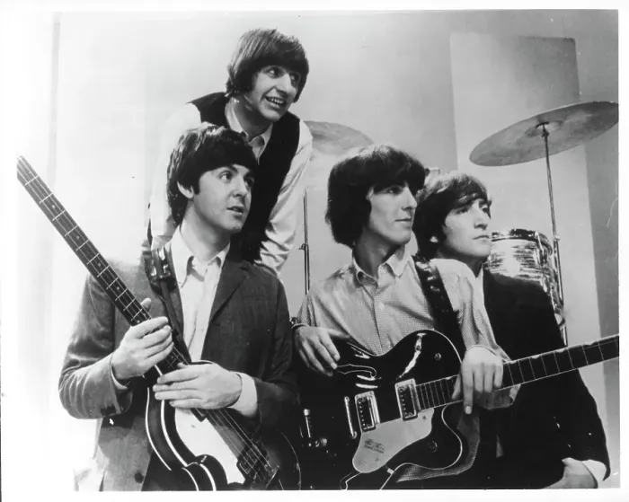 Framed Print : Beatles Portrait Framed Print : Beatles Portrait