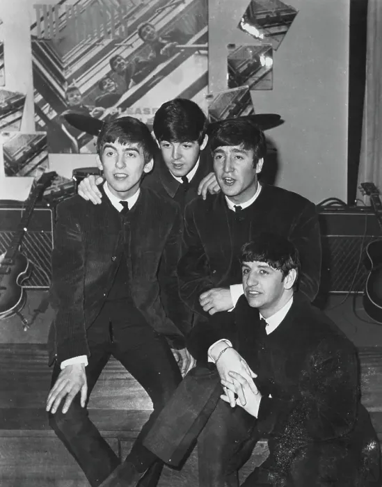 Framed Print : Beatles Portrait Framed Print : Beatles Portrait