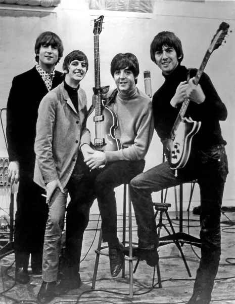 The Beatles Studio Portrait Print CIRCA 1965. Art Prints, Posters