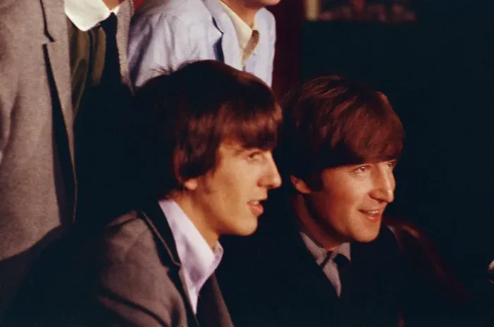 Framed Print : Beatles Press Conference Framed Print : Beatles Press Conference