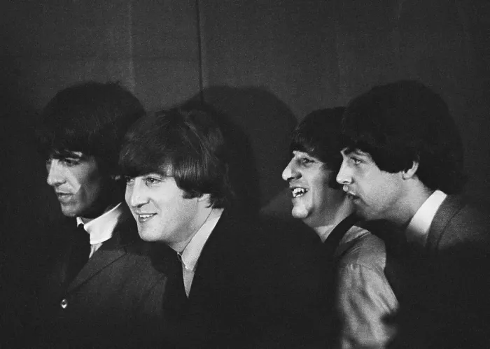 Framed Print : Beatles Press Conference In NY Framed Print : Beatles Press Conference In NY