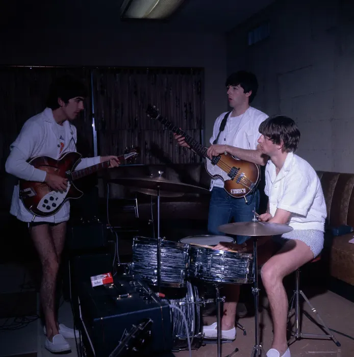  : The Beatles Rehearsing