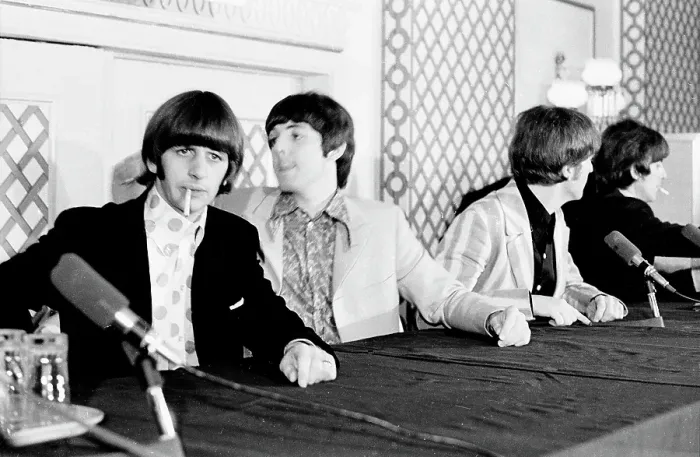 Framed Print : Beatles Shea Stadium Press Conference Framed Print : Beatles Shea Stadium Press Conference