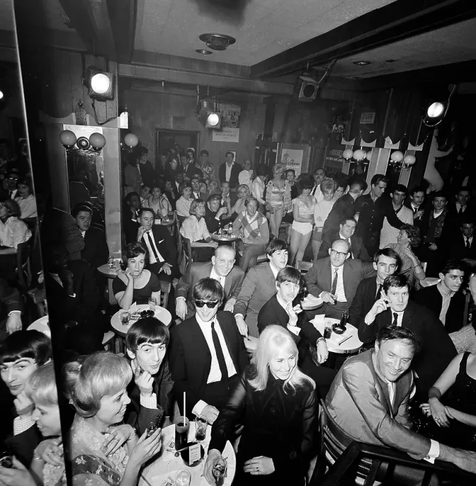 Framed Print : Beatles Visit The Peppermint Lounge In NY Framed Print : Beatles Visit The Peppermint Lounge In NY